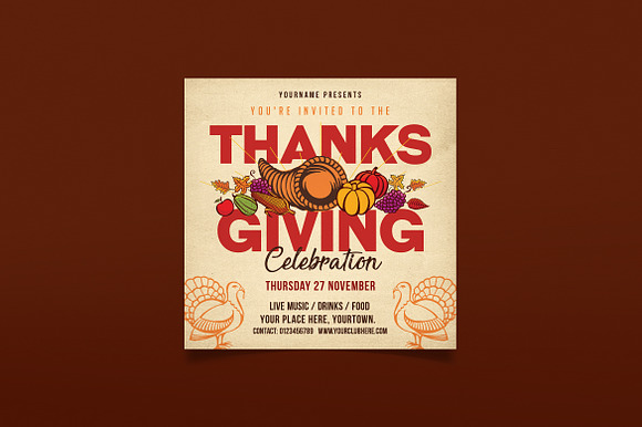 Thanksgiving Flyer
