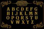 GODBLESS FONT, a Blackletter Font by senzana (Thumbnail 3 of 5)