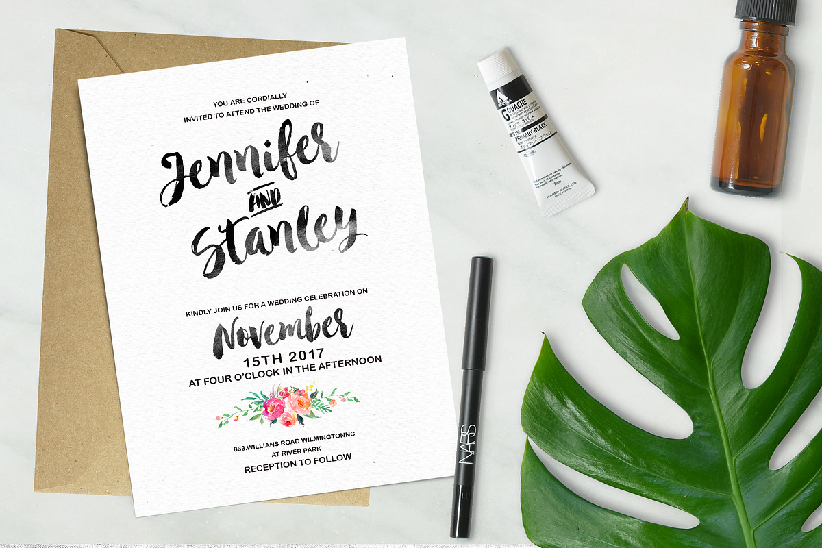 50%Off-Hustle Brush + Bonus, a Script Font by Graphic Box (Photo 10 of 12)