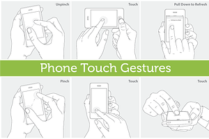 Phone Touch Gestures