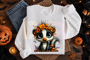 Creepy Cute Woodland Animals Clipart, a Transportation Illustration by Digital Artistic99 (Thumbnail 5 of 7)