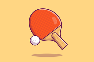 9 SPORT OBJECTS ILLUSTRATION