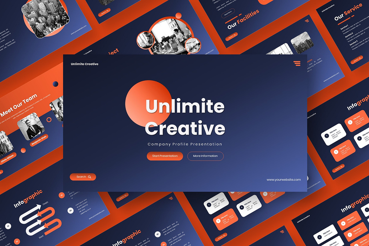 Unlimite Creative - Keynote, a Presentation Template by Deepslide Studio (Photo 3 of 6)