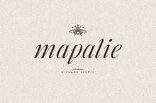 Mapalie Elegant Italic Serif