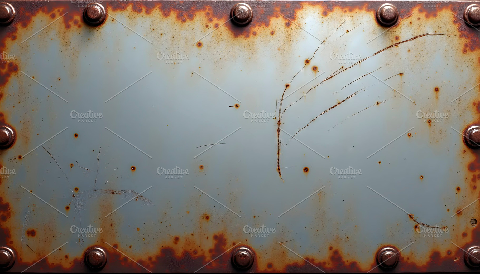 Rusty metal surface with industrial, a Photo by LOGOCREATIVE