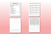 Forex Trading Log Printable, a Templates & Theme by Creative Corner (Thumbnail 3 of 5)