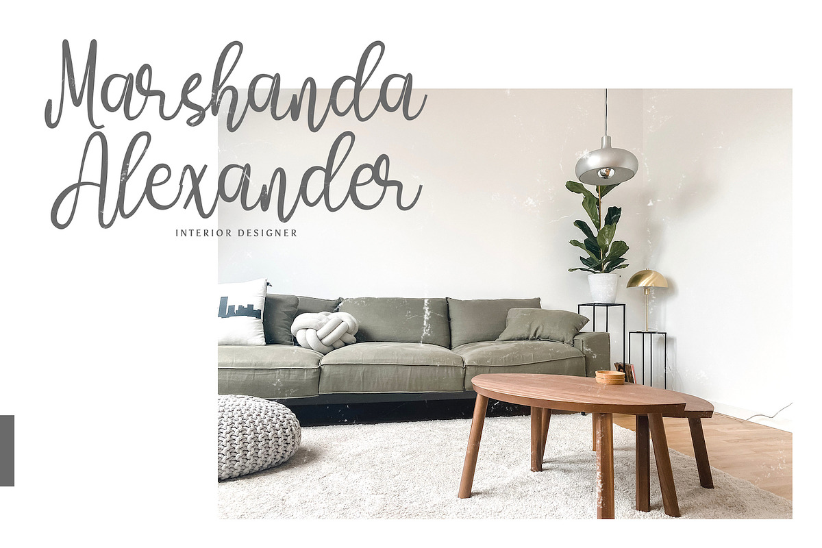 Amelia Sani - Handwritten Font, a Script Font by StringLabs (Photo 9 of 12)