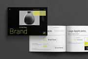 Brand Guideline Brochure Landscape, a Brochure Template by MassiveCreator (Thumbnail 1 of 8)