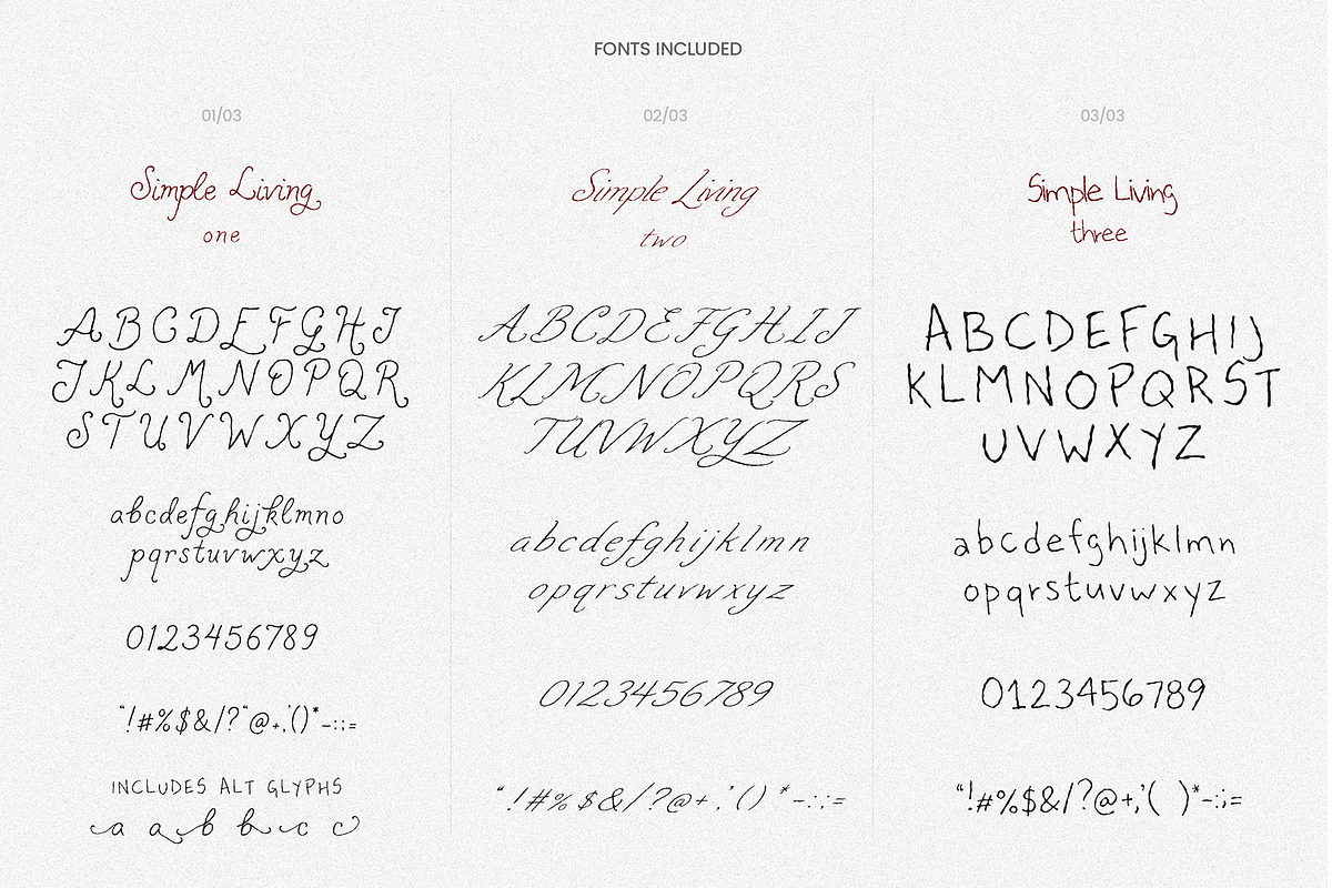 Simple Living - Handwritten Fonts, a Handwritten Font by AndrewPixelType (Photo 15 of 15)