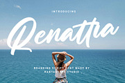 Renattia Branding Script Font, a Script Font by RantautypeStudio (Thumbnail 1 of 17)