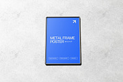 Metal Frame Poster Mockup, an Advertising Mockup by HanaSaka_Studio (Thumbnail 5 of 5)