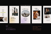 Instagram Posts & Stories CANVA & PS, a Social Media Template by Signture Muse Design (Thumbnail 2 of 10)