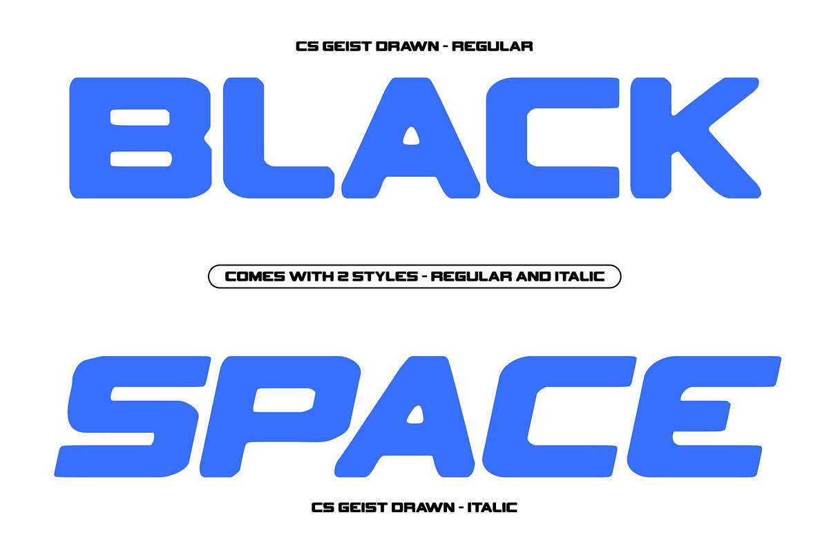 CS Geist Drawn, a Sans Serif Font by Craft Supply Co. (Photo 2 of 8)