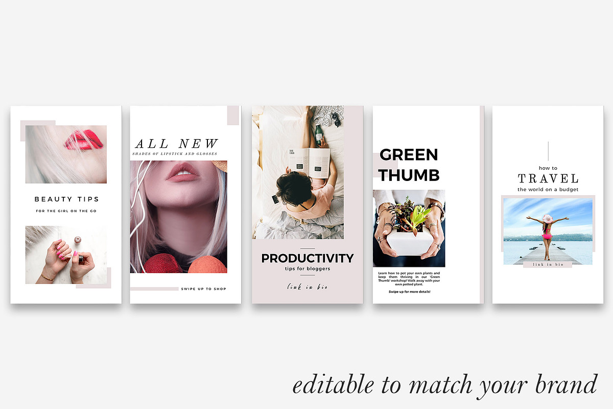 Instagram Story Templates, a Social Media Template by Dana Nicole Designs (Photo 4 of 4)