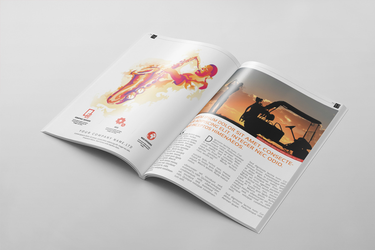 Magazine Template 14, a Magazine Template by pmvch (Photo 7 of 10)
