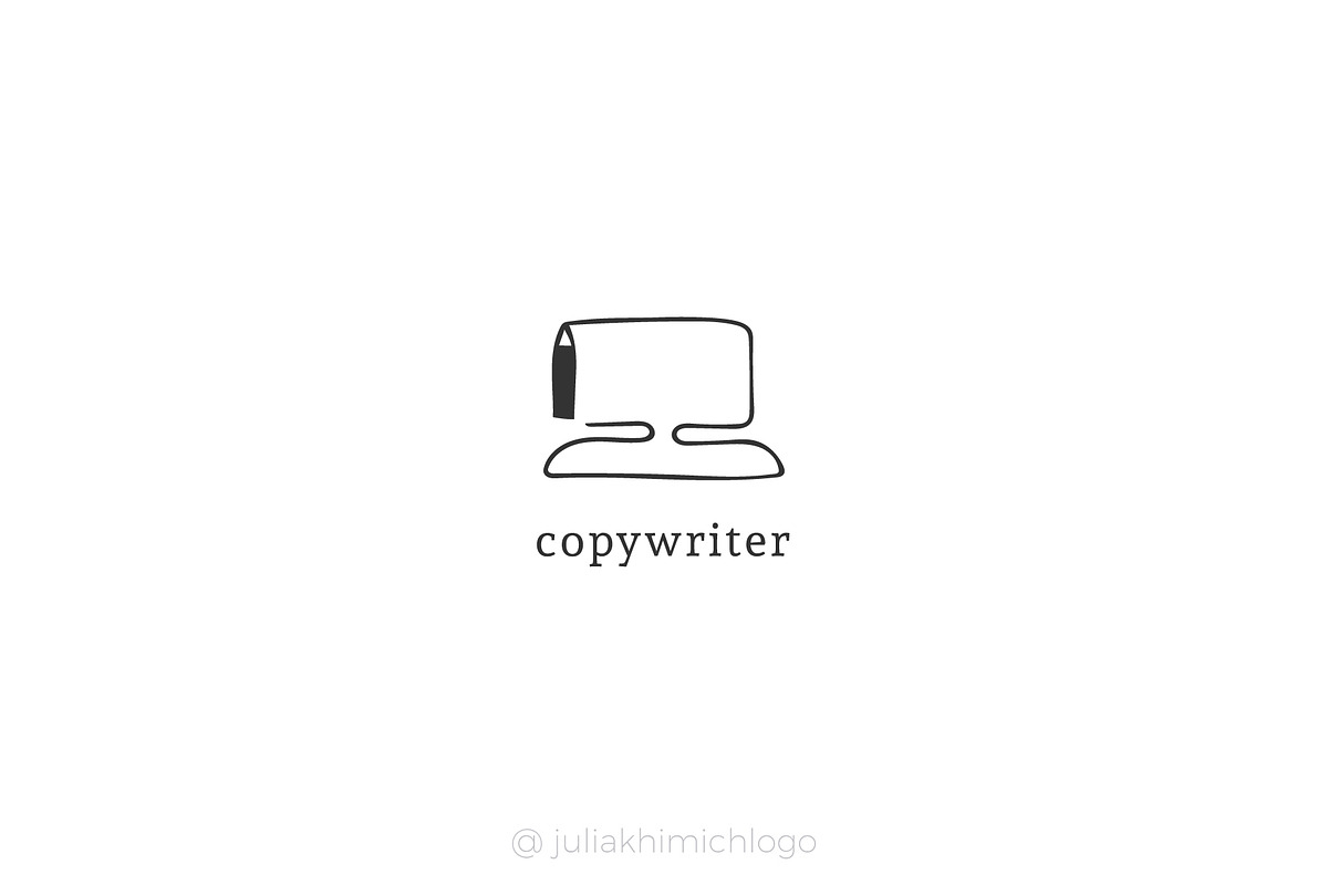 Logo Pack Volume 12. Writer, a Branding & Logo Template by Mint Air Studio (Photo 8 of 21)