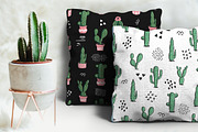 Cacti Prints & Patterns 20% OFF, a Pattern Graphic by Dasha_D (Thumbnail 1 of 10)