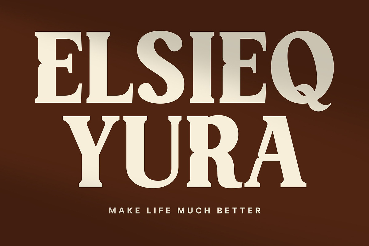 CS Bolt – Bold Serif Font, a Serif Font by Craft Supply Co. (Photo 4 of 8)