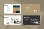Brand Guideline Presentation Templat, a Presentation Template by PrintIdea (Thumbnail 5 of 9)