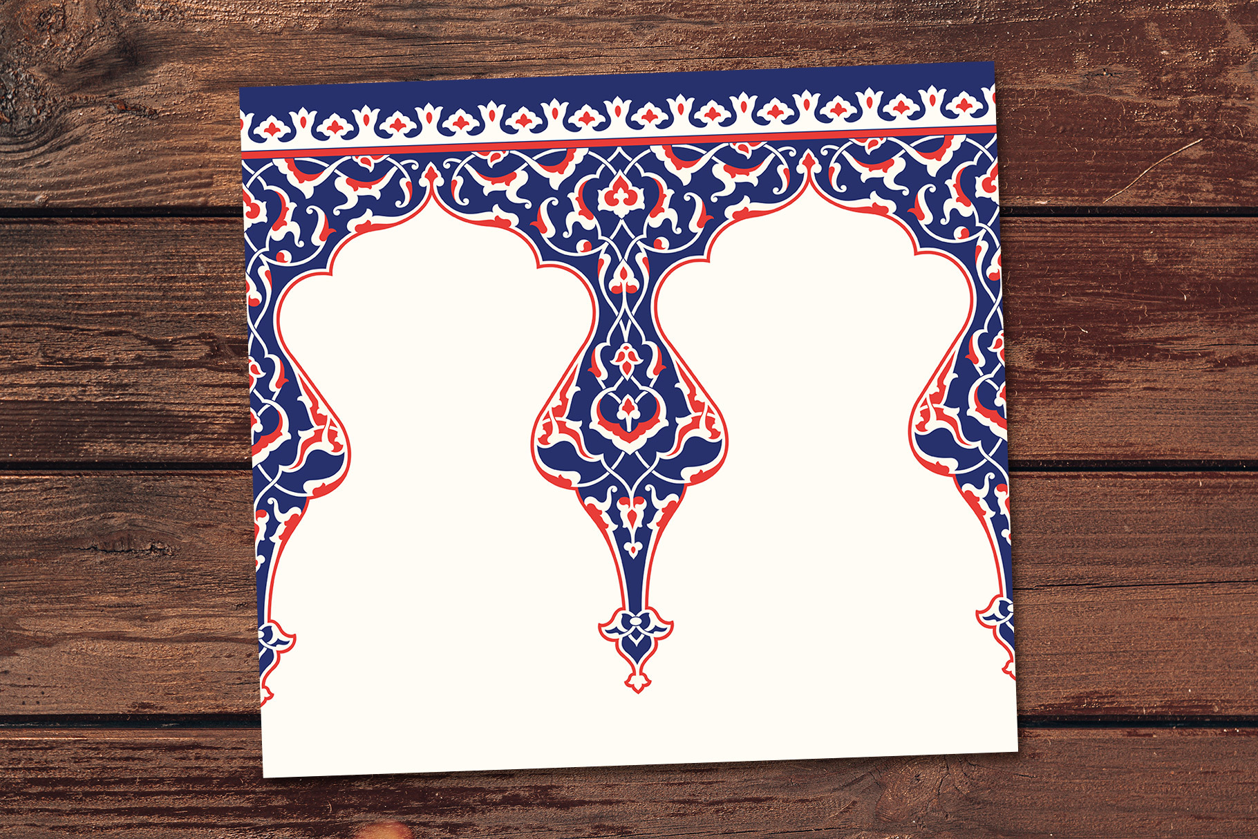 Turkish Floral Border, a Pattern Graphic by Azat1976