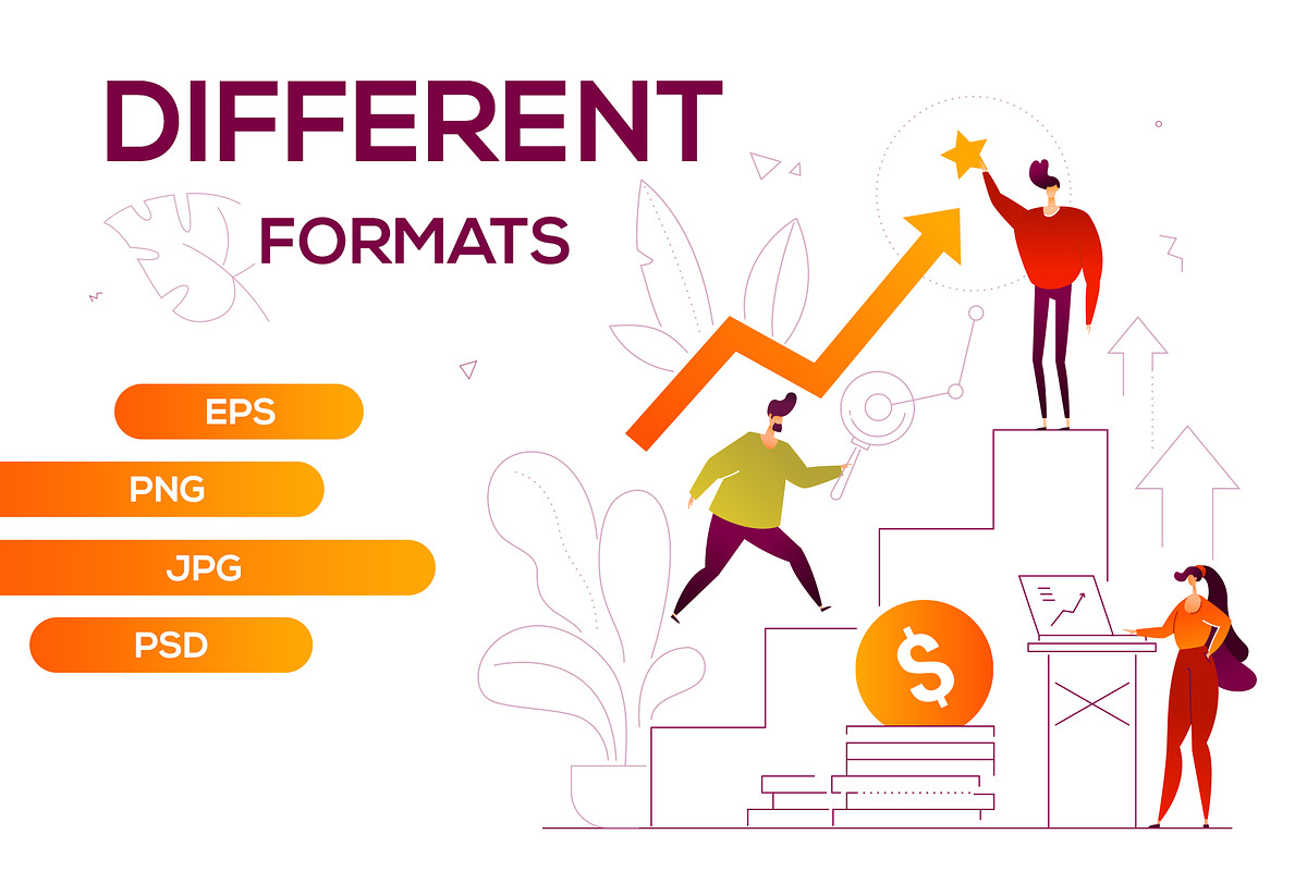 Business Team Illustration Kit, an UI Kit Template by Boyko Pictures (Photo 5 of 15)