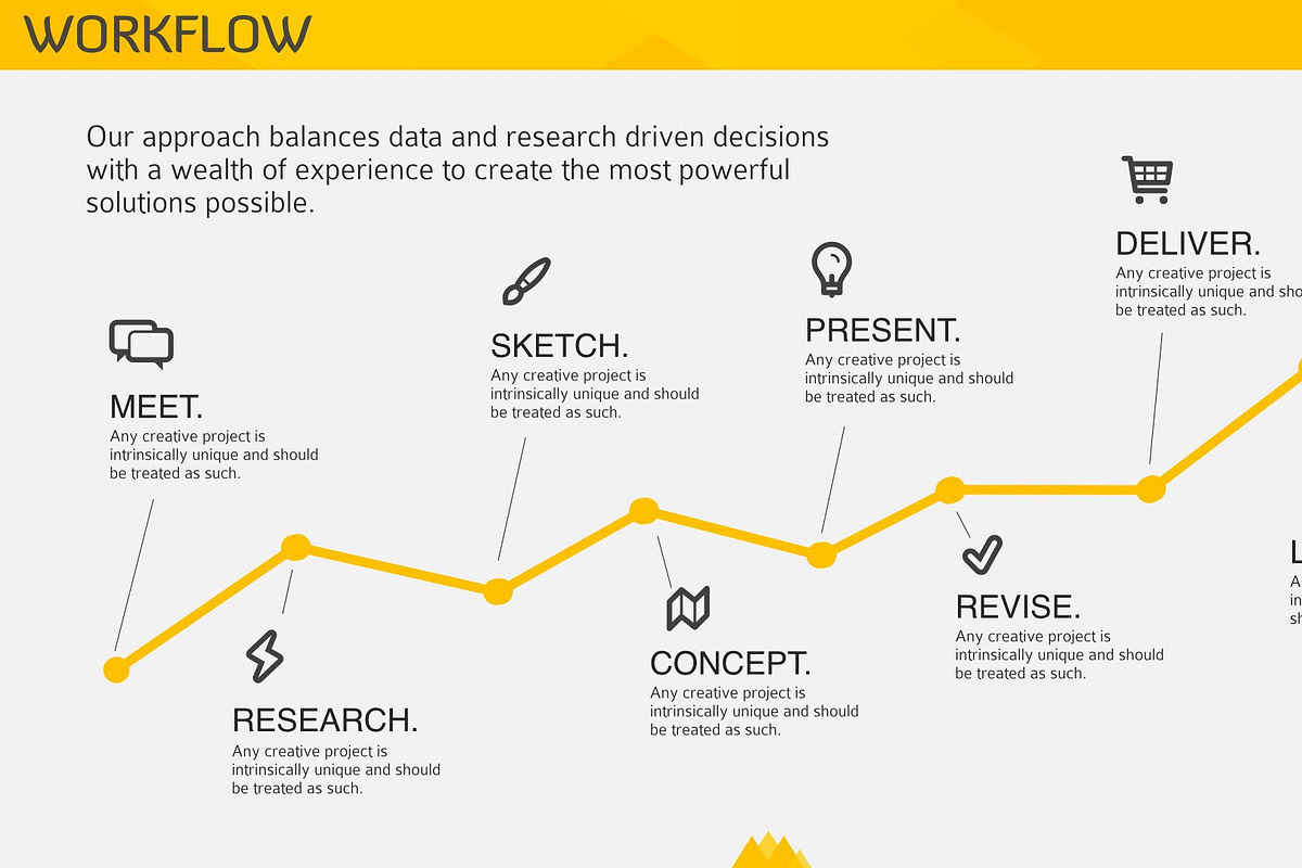 Bizmount Keynote Template, a Presentation Template by Warna Works (Photo 3 of 4)