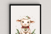 50 Christmas Coloring Pages Bundle, a Seasonal Illustration by Daffodil Dream Studio (Thumbnail 7 of 8)
