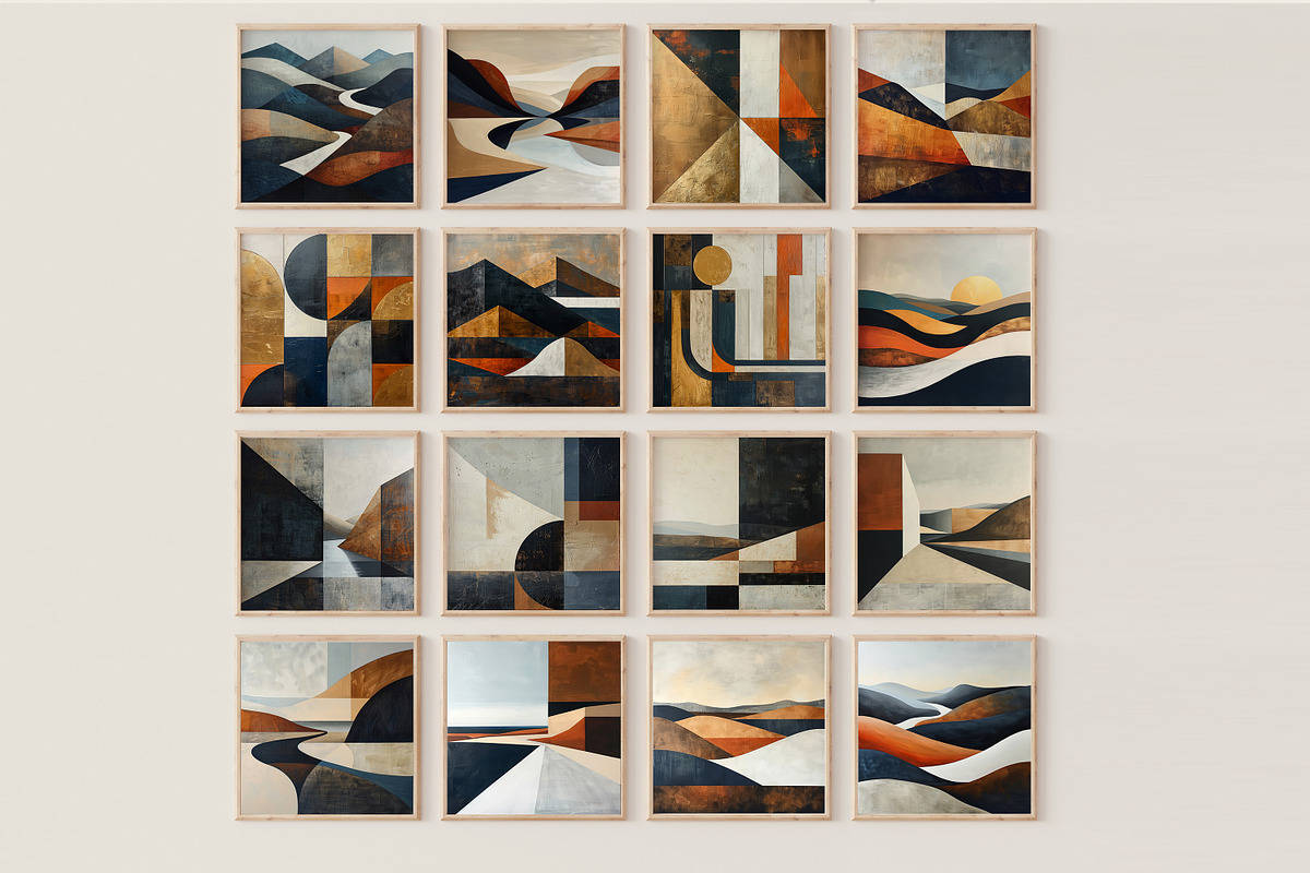 Abstract geometric pattern, a Pattern Graphic by DamonYang's shop (Photo 2 of 7)
