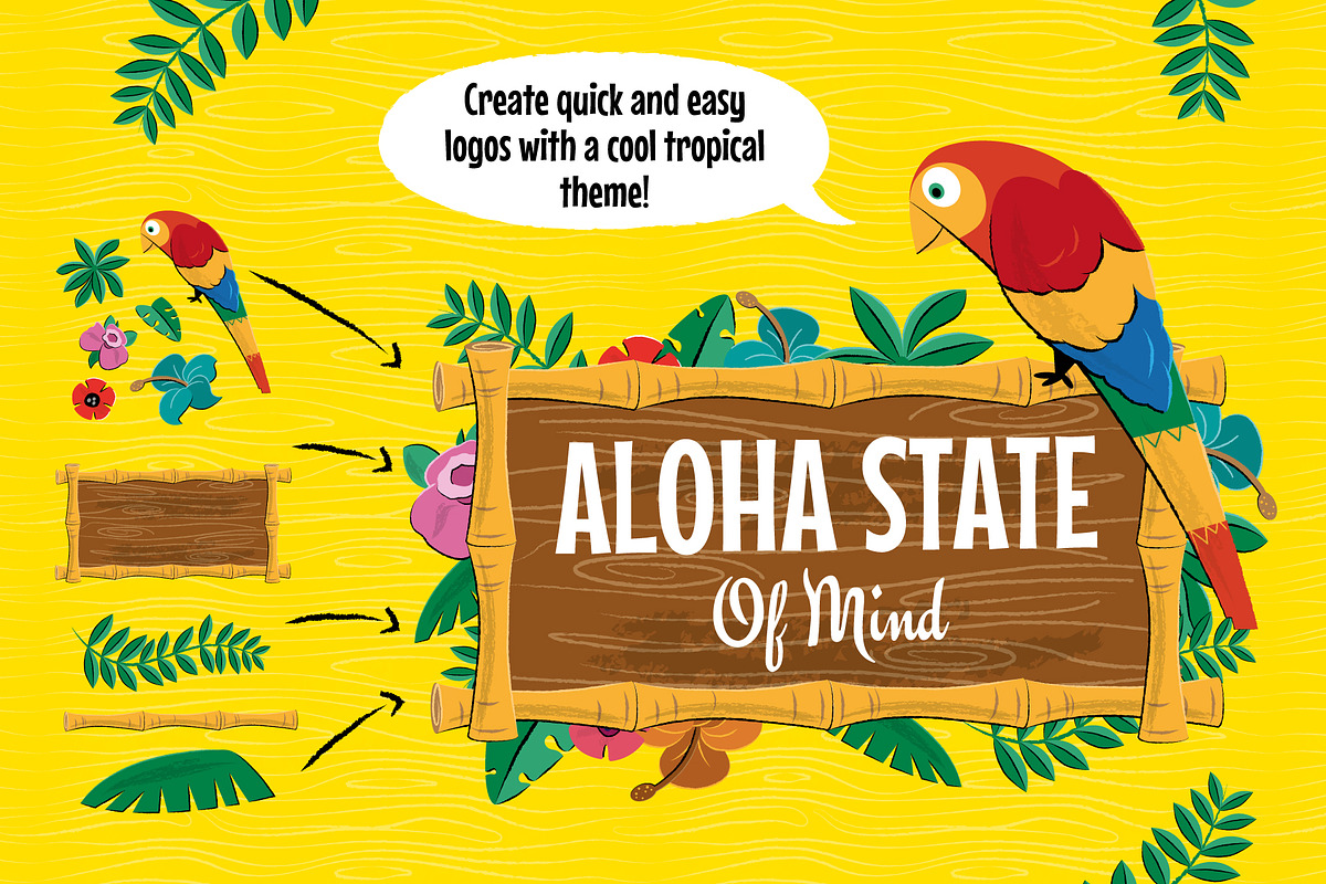 Tiki Illustrations and Logo Designs, an Animal Illustration by Wingsart Studio (Photo 3 of 4)
