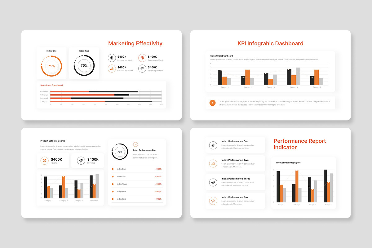 Report - Performance Report PPT, a Presentation Template by Premast (Photo 4 of 4)