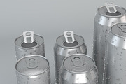 Beverage Cans in 3 Sizes, a Food & Drink 3D Model by 3DTreatment (Thumbnail 5 of 6)