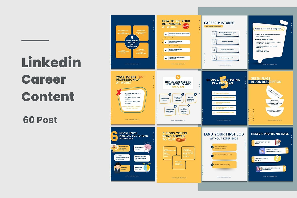 Linkedin Social Media Career Post