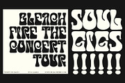 Cassiopea - Psychedelic typeface, a Font by HeyFonts (Thumbnail 4 of 12)