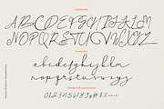 Hestor Dawson - Handwritten Font, a Handwritten Font by madeDeduk (Thumbnail 6 of 10)