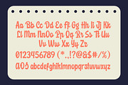 Richale a Bold Retro Script Font, a Script Font by Blankids Studio (Thumbnail 12 of 12)