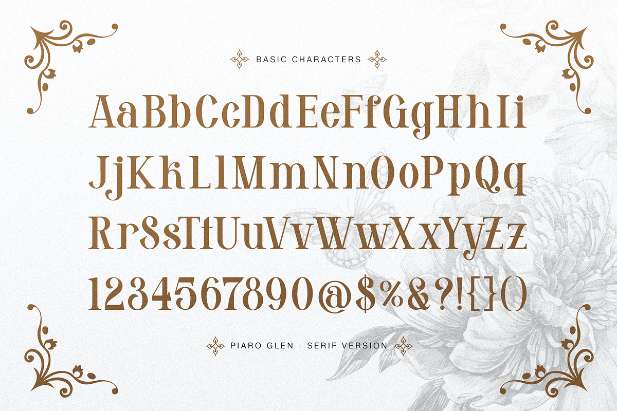 Piaro Glen | Serif Blackletter, a Blackletter Font by Denustudios (Photo 10 of 11)