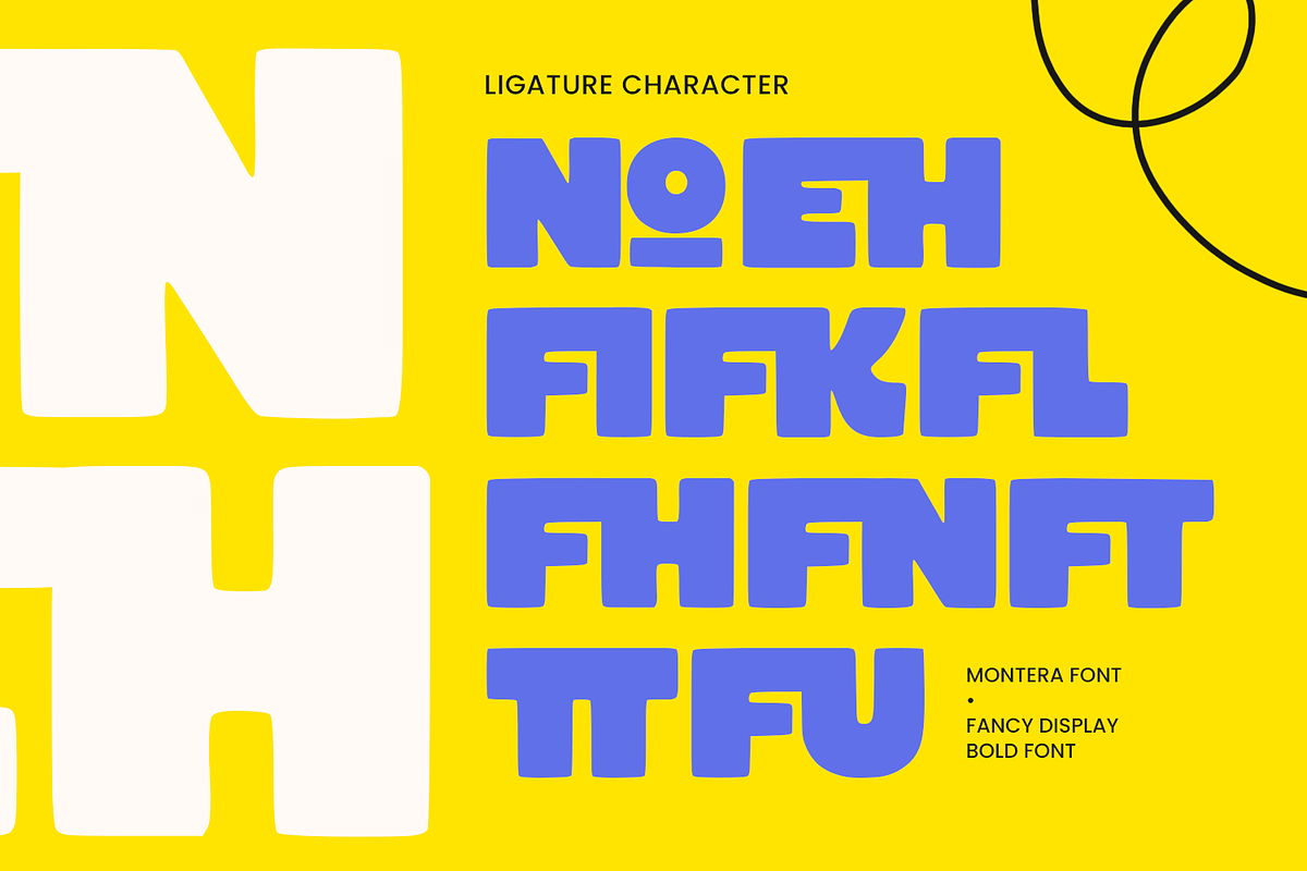 Montera - Food Font, a Sans Serif Font by Umitype (Photo 5 of 8)