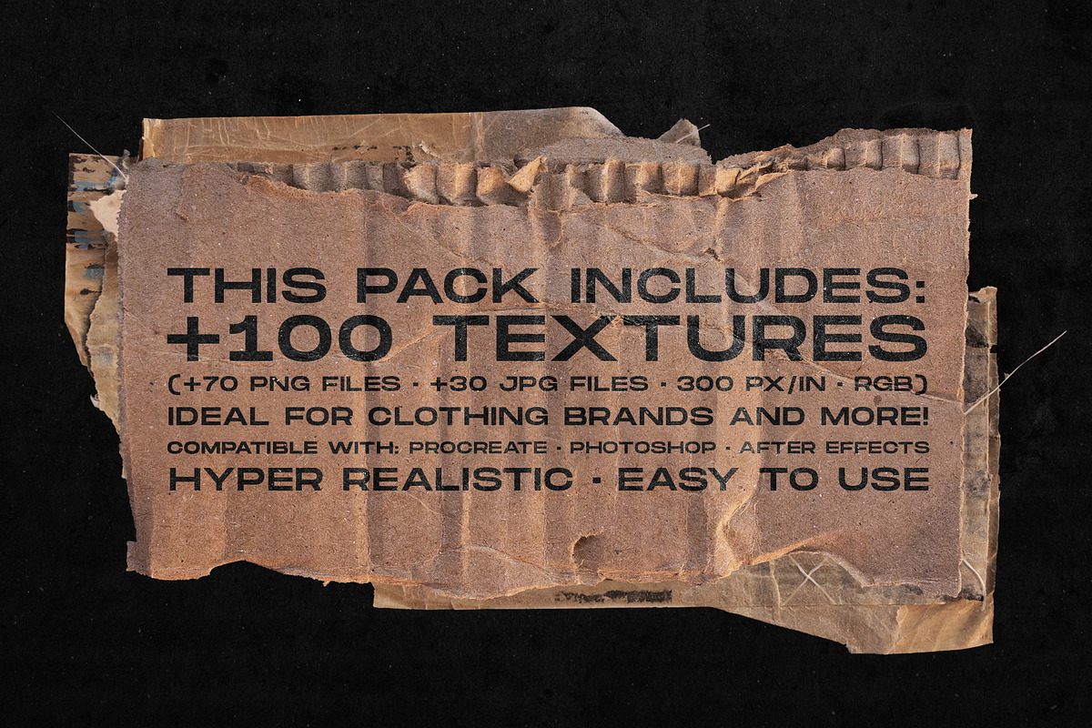 Torn cardboard textures, a Texture Graphic by Visual Fear (Photo 3 of 11)