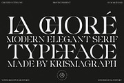 La Chore | Modern Elegant Serif, a Serif Font by Krismagraph (Thumbnail 11 of 12)