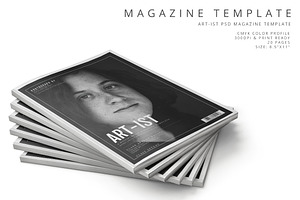 Art-ist Magazine Template Vol.19, a Magazine Template by pmvch