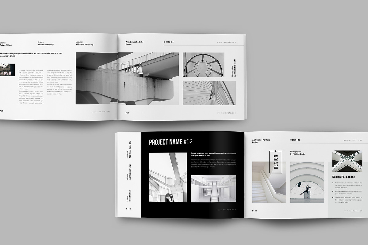 Architecture Portfolio Template Indd, a Brochure Template by StyleArt (Photo 5 of 12)