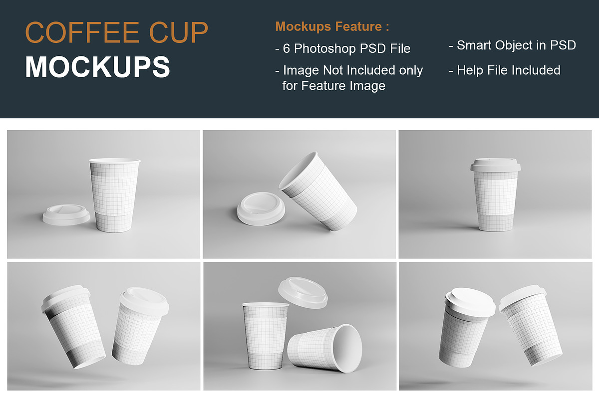 Coffee Cup Mockups, a Cups & Container Mockup by alimran24 (Photo 3 of 10)