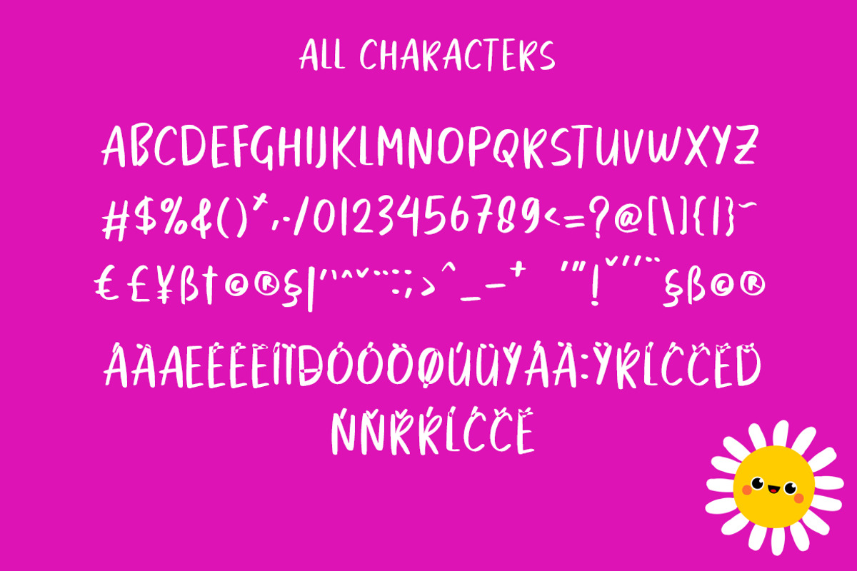 Thanks For The Love Font, a Sans Serif Font by Lollipop Hand Drawn (Photo 4 of 4)