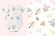 Kids cute seamless pattern, a Pattern Graphic by hanifa_design (Thumbnail 3 of 10)