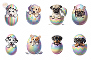 Easter Egg Shell Dogs PNG Clipart., an Animal Illustration by KennedyStudio (Thumbnail 2 of 5)