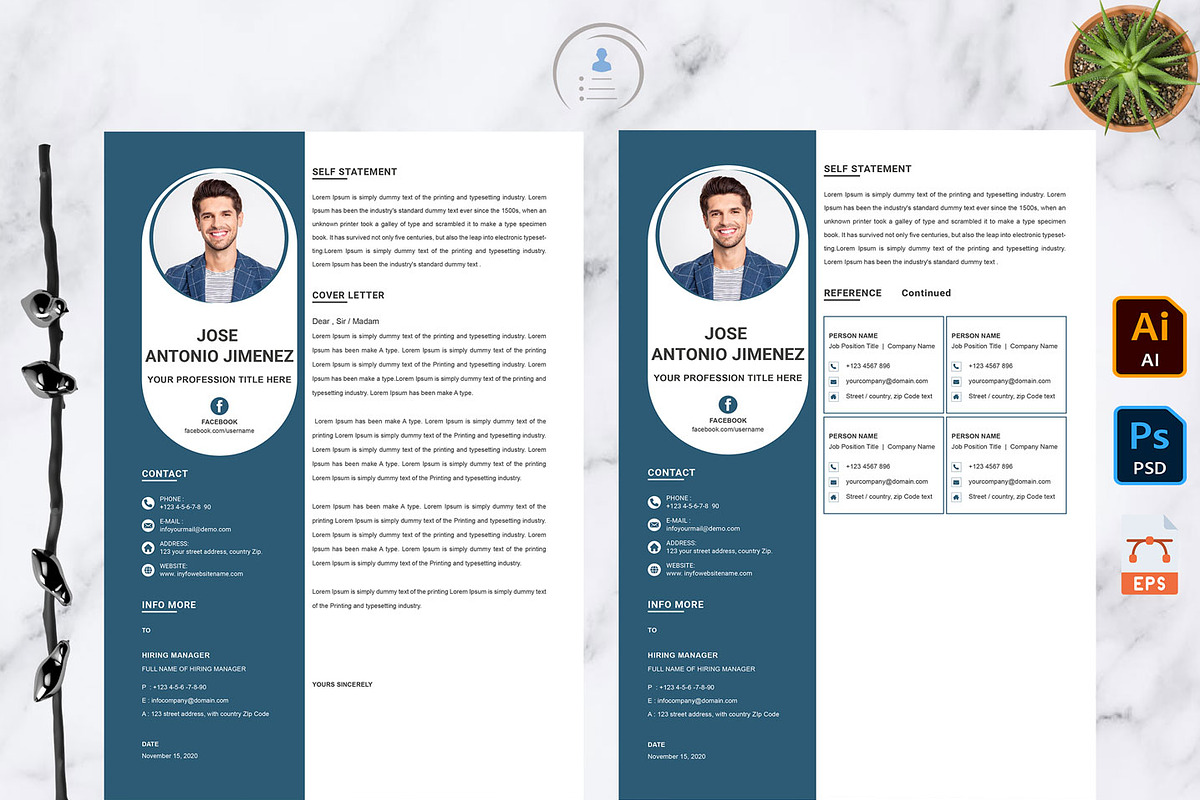 Best Resume Template, a Resume Template by Resumepik (Photo 3 of 3)