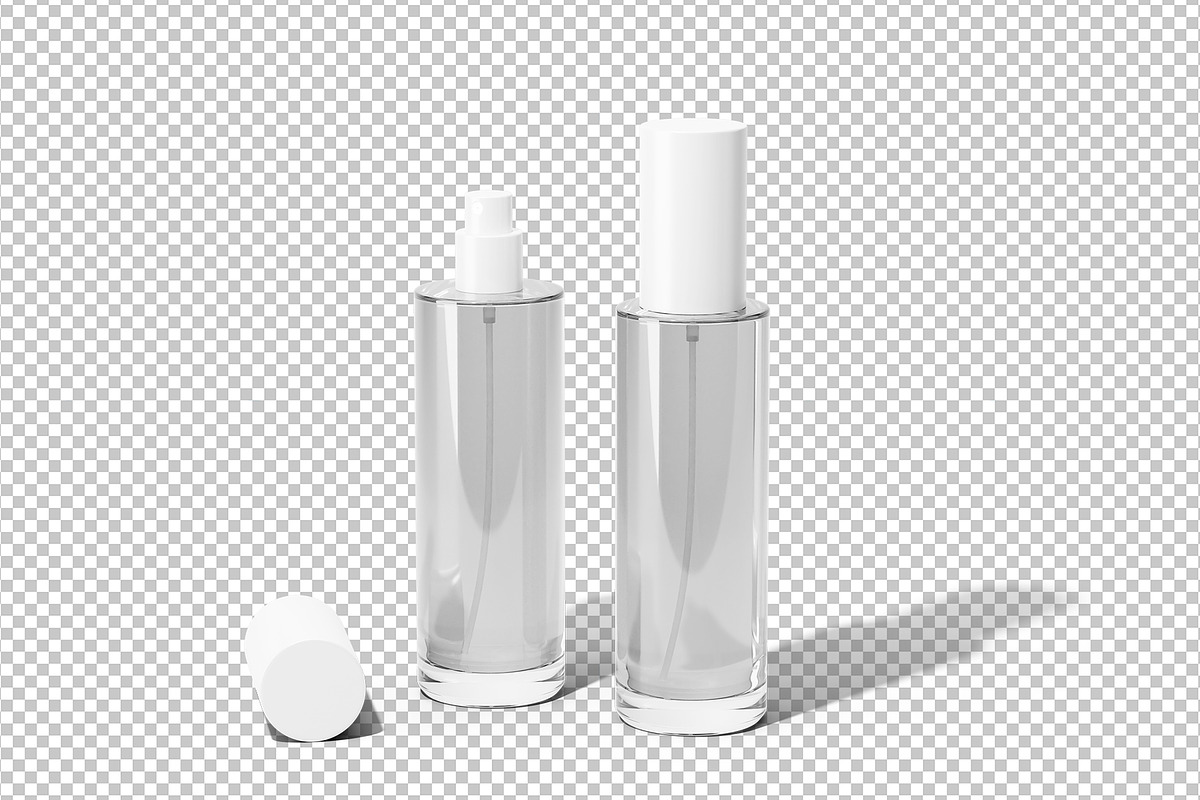 Cosmetic Spray Bottle Mockup, a Packaging Mockup by Akebareee (Photo 2 of 3)