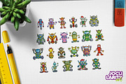 Funny Robots Cartoon Illustration, a Technology Illustration by Jocularity Art (Thumbnail 3 of 3)