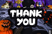 Bloody Goshat - Horror & Halloween, a Blackletter Font by QR Design Studio (Thumbnail 7 of 7)