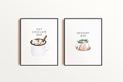 Watercolor Modern Christmas, a Seasonal Illustration by LeriaArt watercolor (Thumbnail 4 of 17)